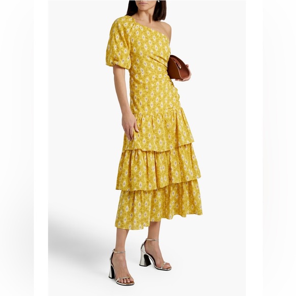 Veronica Beard Dresses & Skirts - Veronica Beard Yellow Virginia Dress size 4